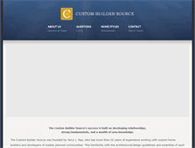 Tablet Screenshot of custombuildersource.net